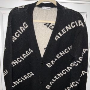 Balenciaga cardigan sweater